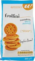 Frollini con gocce di cioccolato senza zuccheri aggiunti