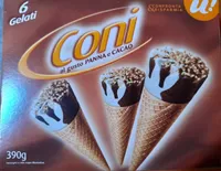 Coni al gusto panna e cacao
