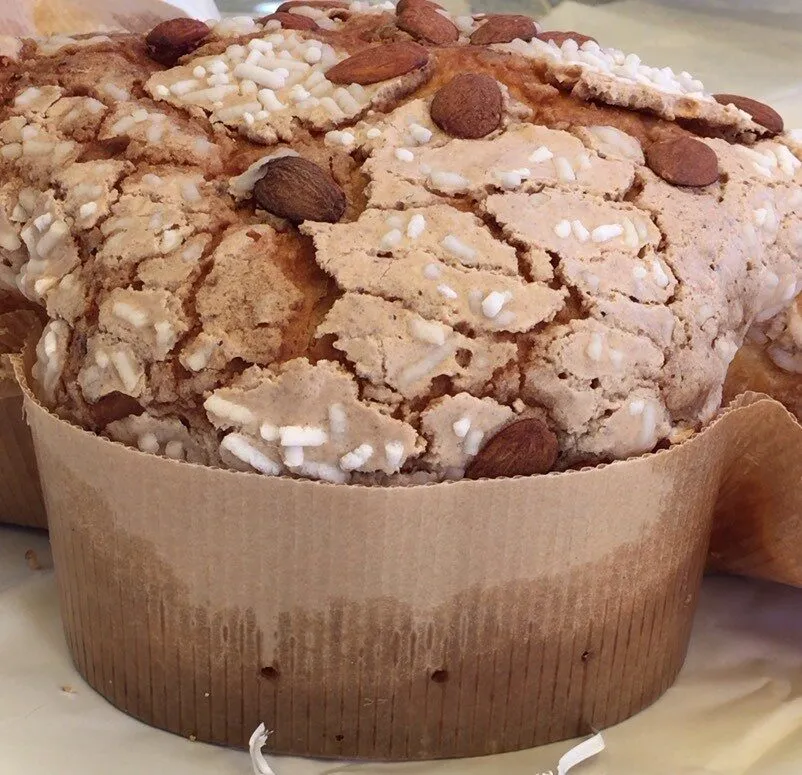 Colomba senza scorze di agrumi canditi