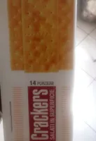 Crackers salati in superficie