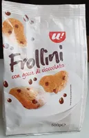 Frollini con gocce di cioccolato