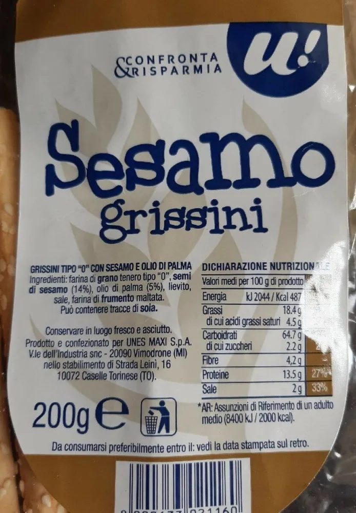 Sesamo grissini