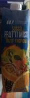 Succo di frutti misti con frutti tropicali