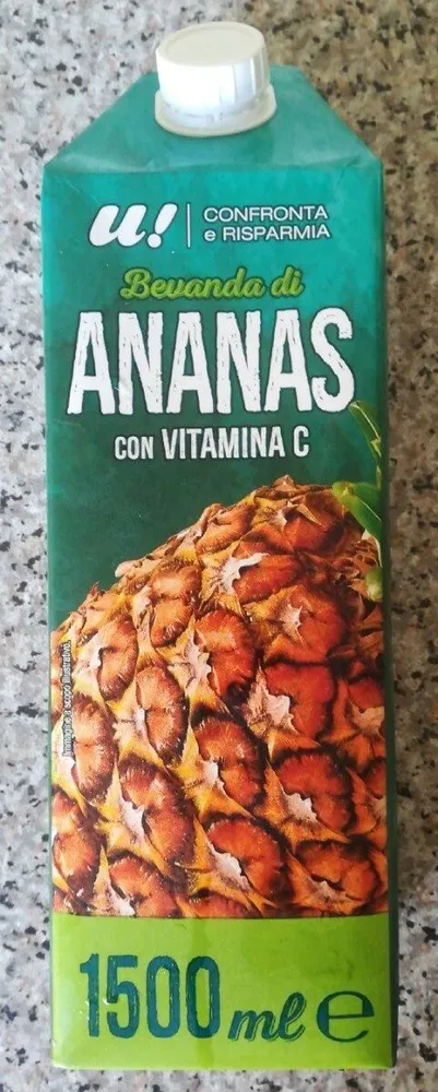 Bevanda di Ananas con Vitamina C