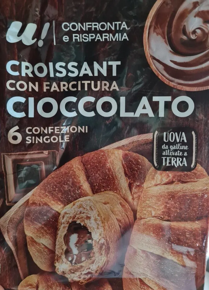 Croissant al cioccolato