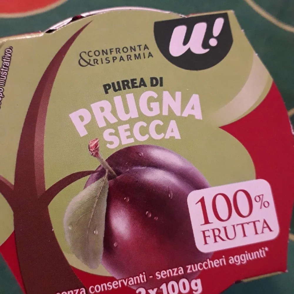 Purea di prugna secca