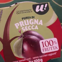 Purea di prugna secca