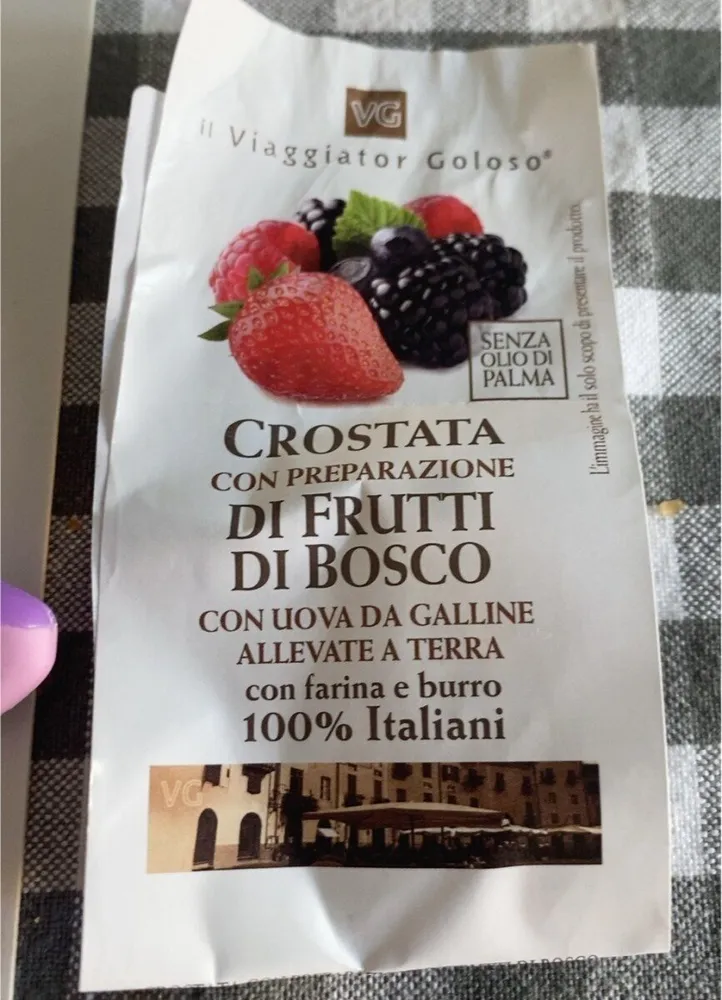 CROSTATA CON FRUTTI DI BOSCO