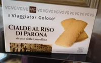 Cialde al riso di Parona