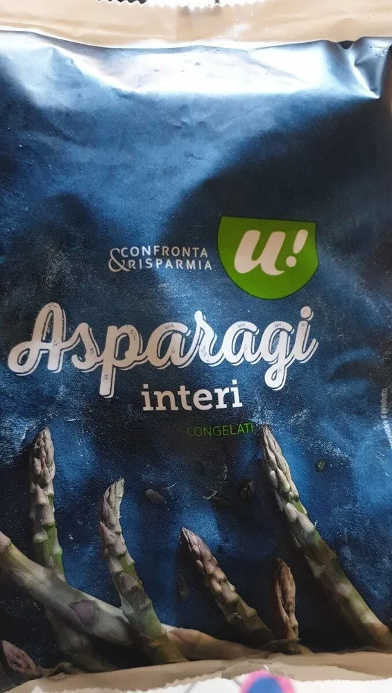 Asparagi interi congelati