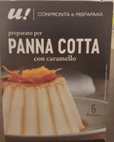 Panna cotta con caramello
