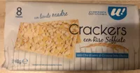 Crackers con riso soffiato