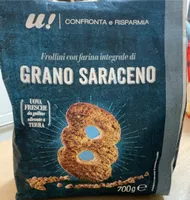 Frollini con farina integrale di grano saraceno