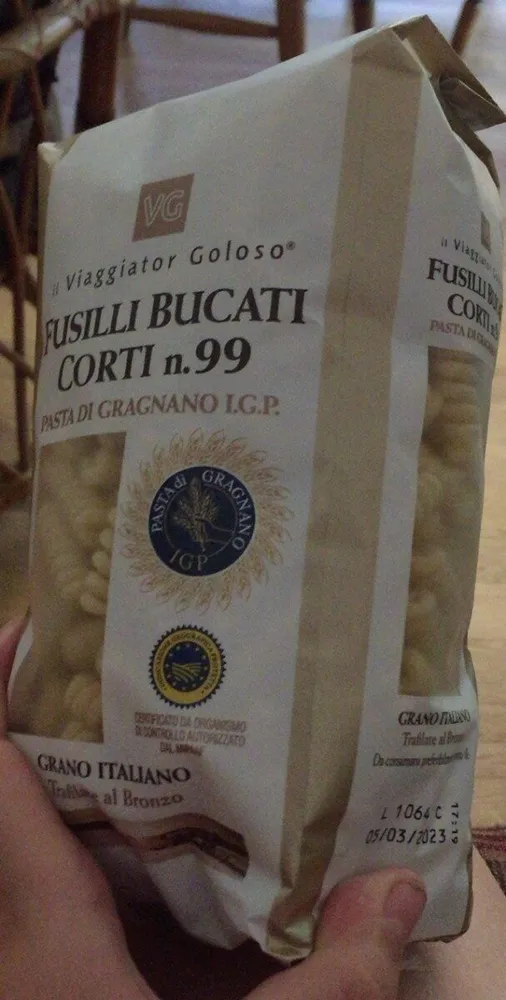 Fusilli bucati corti n. 99
