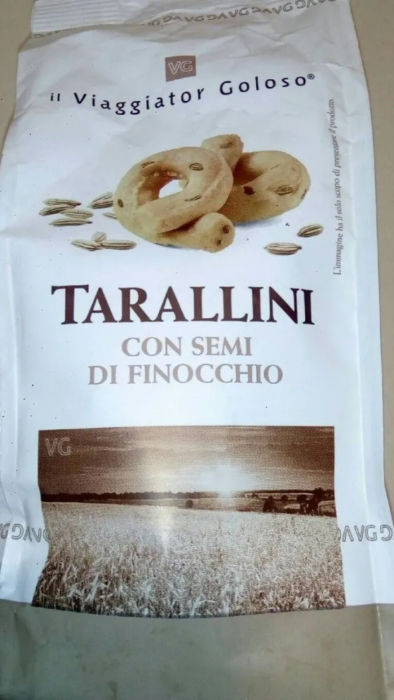 Tarallini con semi di finocchio
