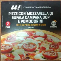 Pizze con Mozzarella di Bufala Campana DOP e Pomodorini Surg