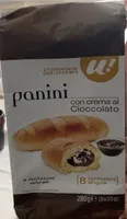 Panini con crema al cioccolato