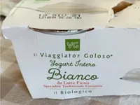Yogurt intero bianco