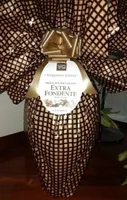 Uovo di pasqua: cioccolato extra fondente (cacao 55% minimo)