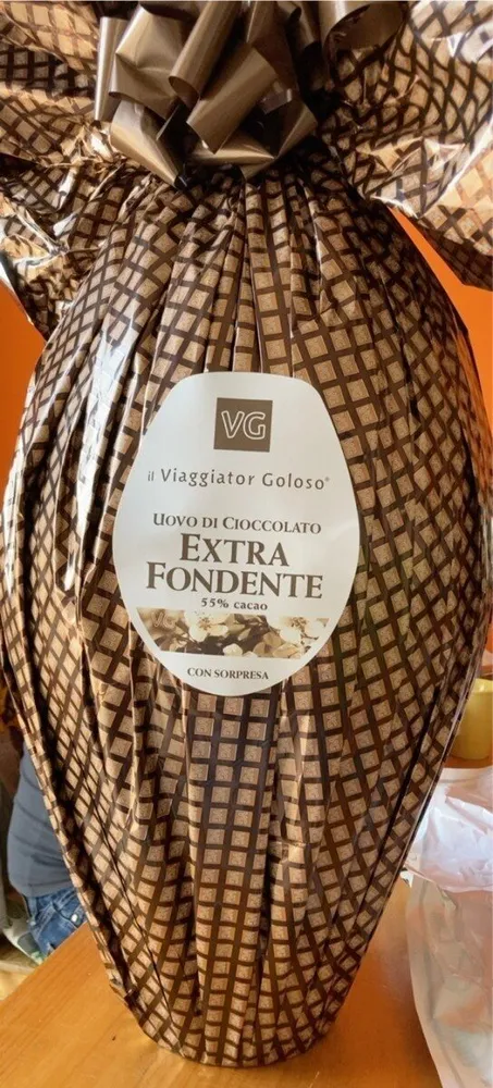 Uovo di cioccolato extra fondente
