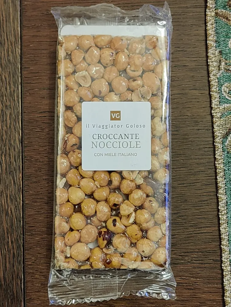 Croccante Nocciole Con Miele Italiano