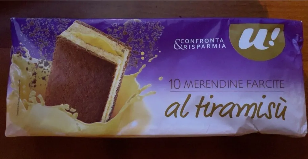 Merendine al tiramisu