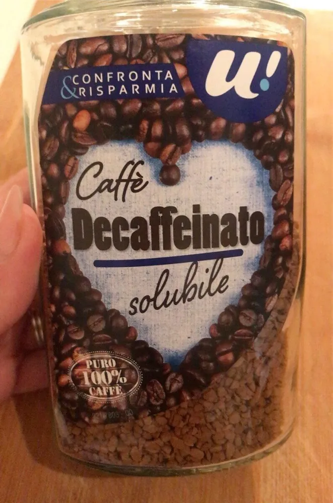 Caffe decaffeinato