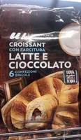Croissant farcitura latte  ciocc U