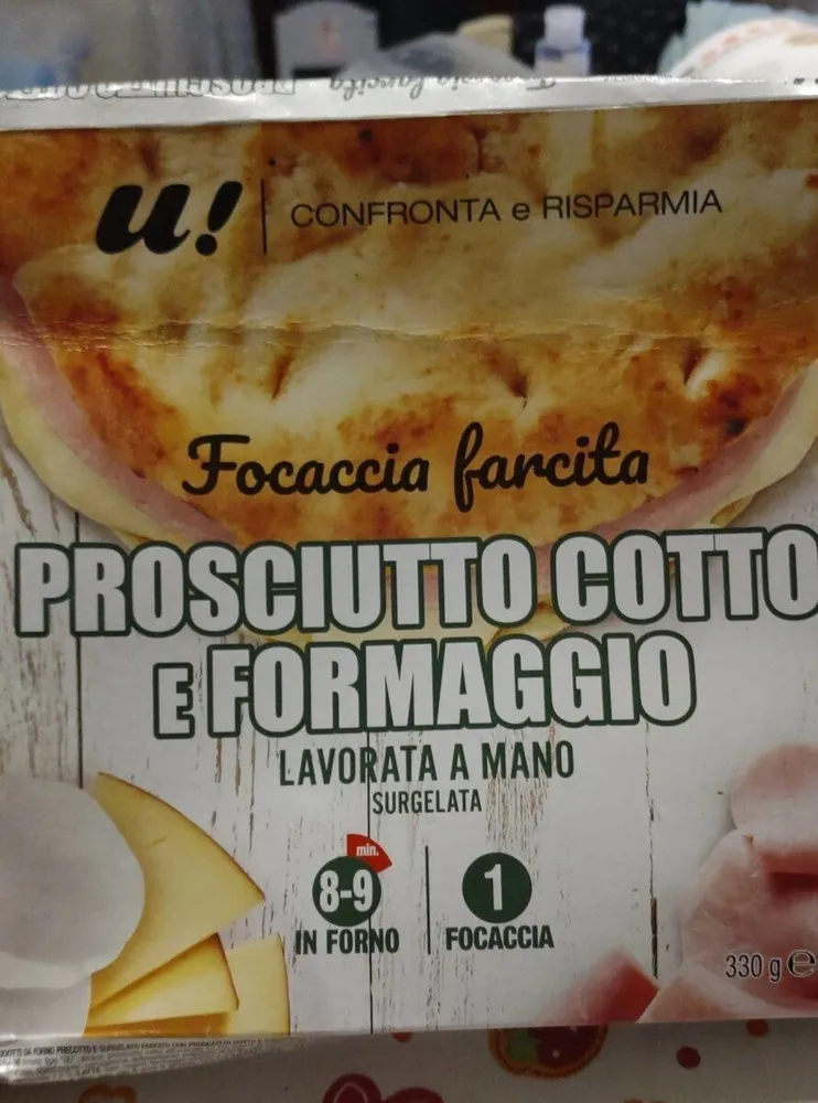 Focaccia Farcita (cotto formaggio)
