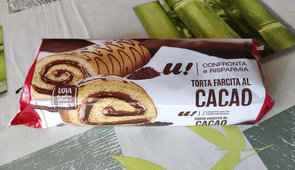 Torta farcita al cacao