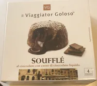 Soufflé al cioccolato con cuore di cioccolato liquido