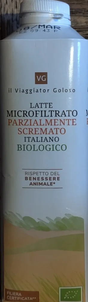 Latte parzialmente scremato