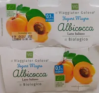 Yogurt magro albicocca biologico