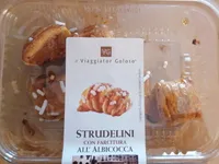 Strudelini con farcitura all'albicocca