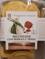 Mezzelune burrata e nduja