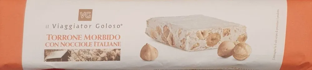 Torrone morbido con nocciole italiane