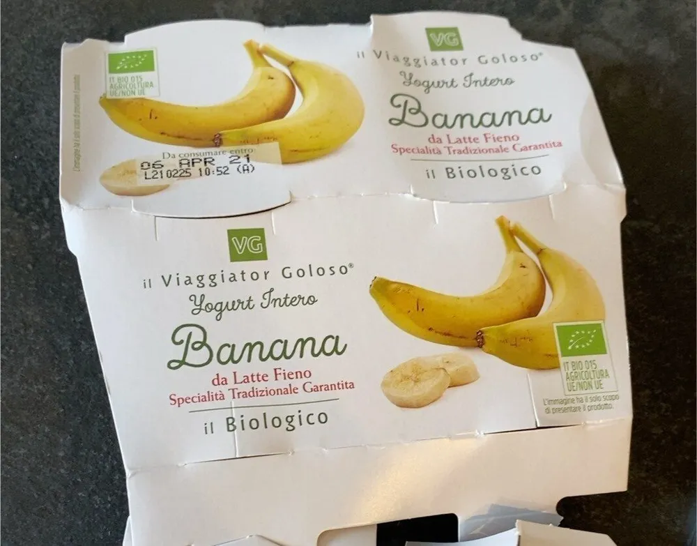 Yogurt intero banana