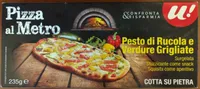 Pizza al Metro Pesto di Rucola e Verdure Grigliate Surgelata