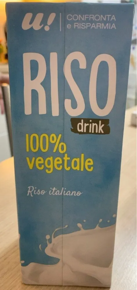 Latte di riso 100% vegetale