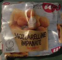 Mozzarelline impanate