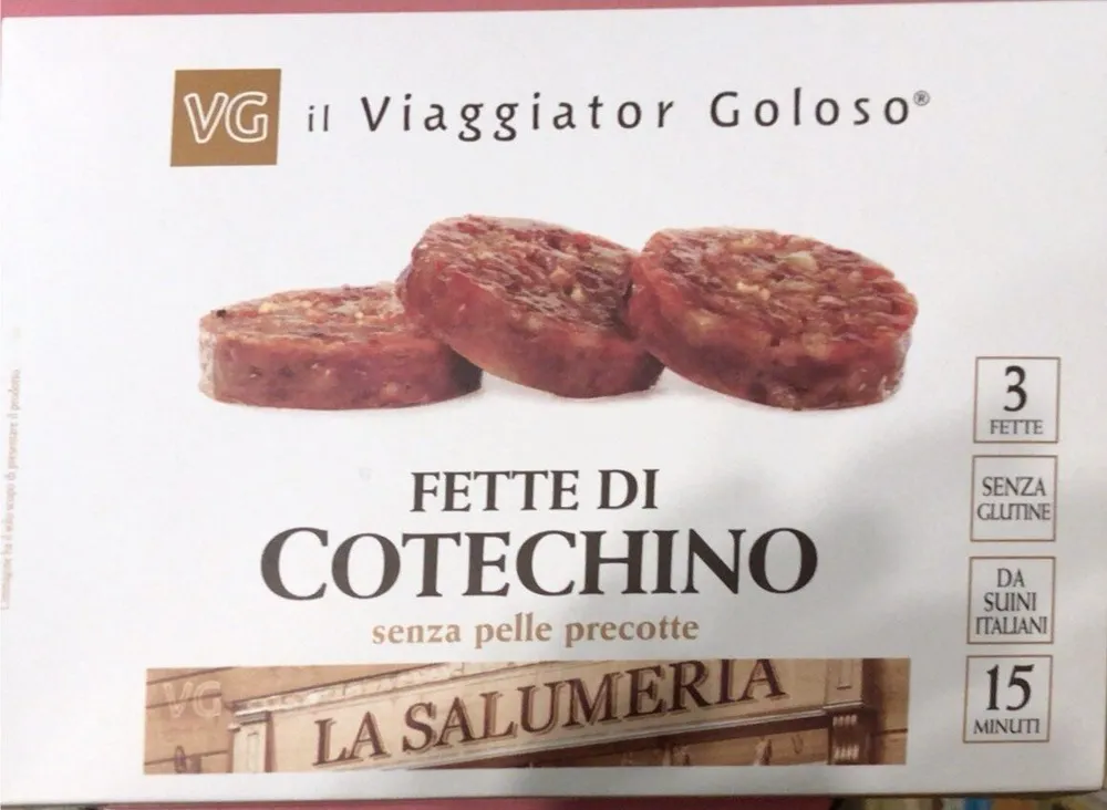 Fette di cotechino precotte
