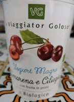 Yogourt magro amarena e ciliegia