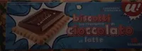 Biscotti con tavoletta di cioccolato al latte
