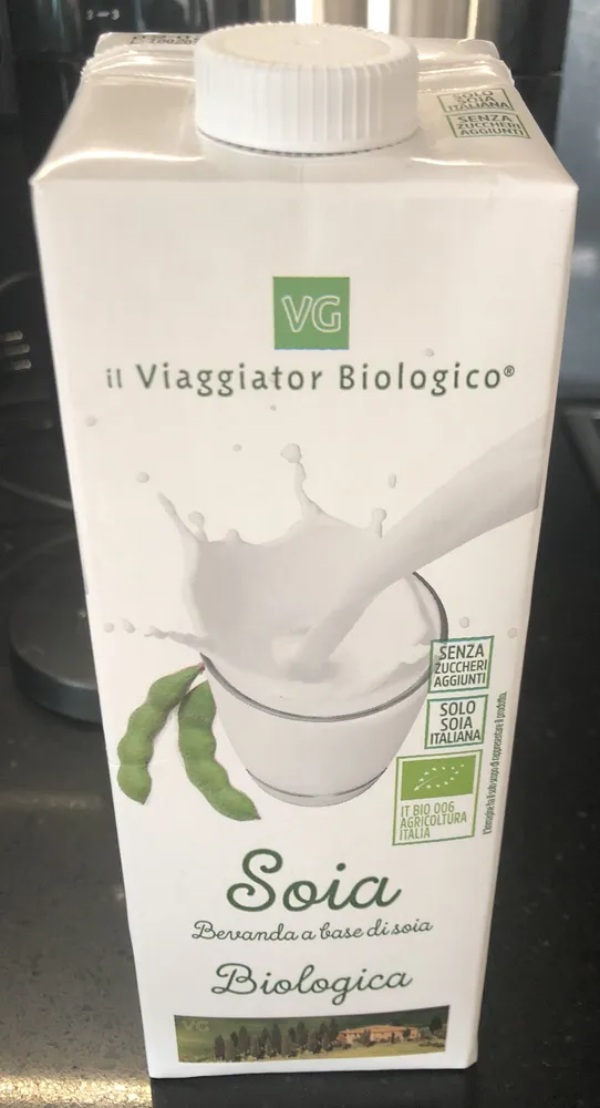 Lait de soja biologique