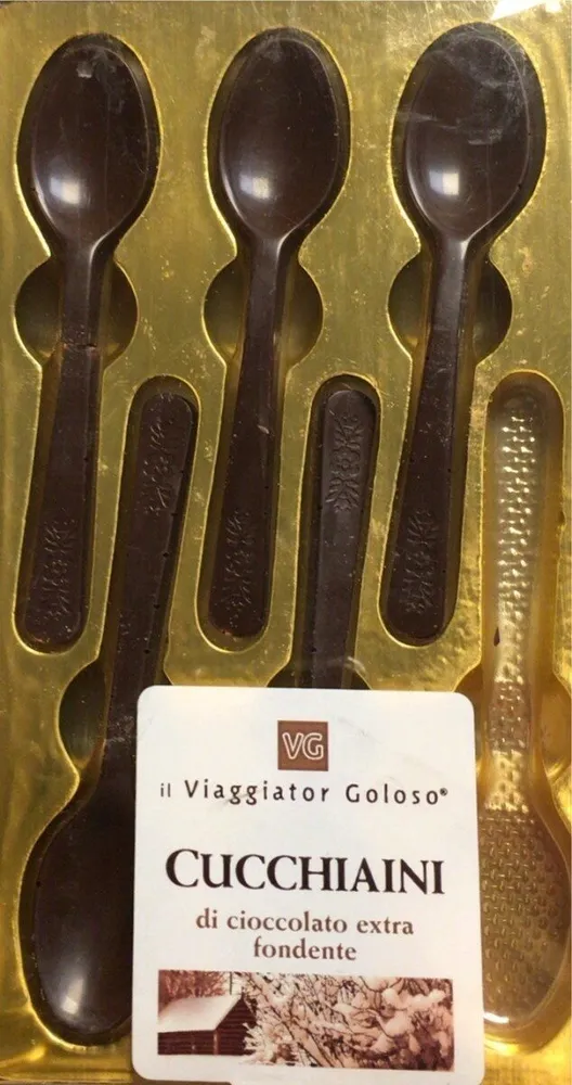 Cucchiaini di ciocccolato fondente