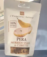 Pera morbidi snack a cubetti