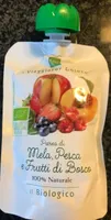 Purea di Mela,Pesca e Frutti di Bosco