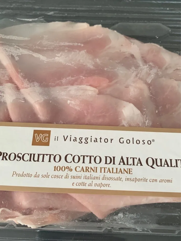 Prosciutto cotto di alts qualita