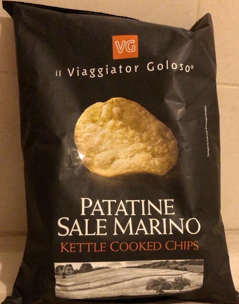 Patatine Sale Marino