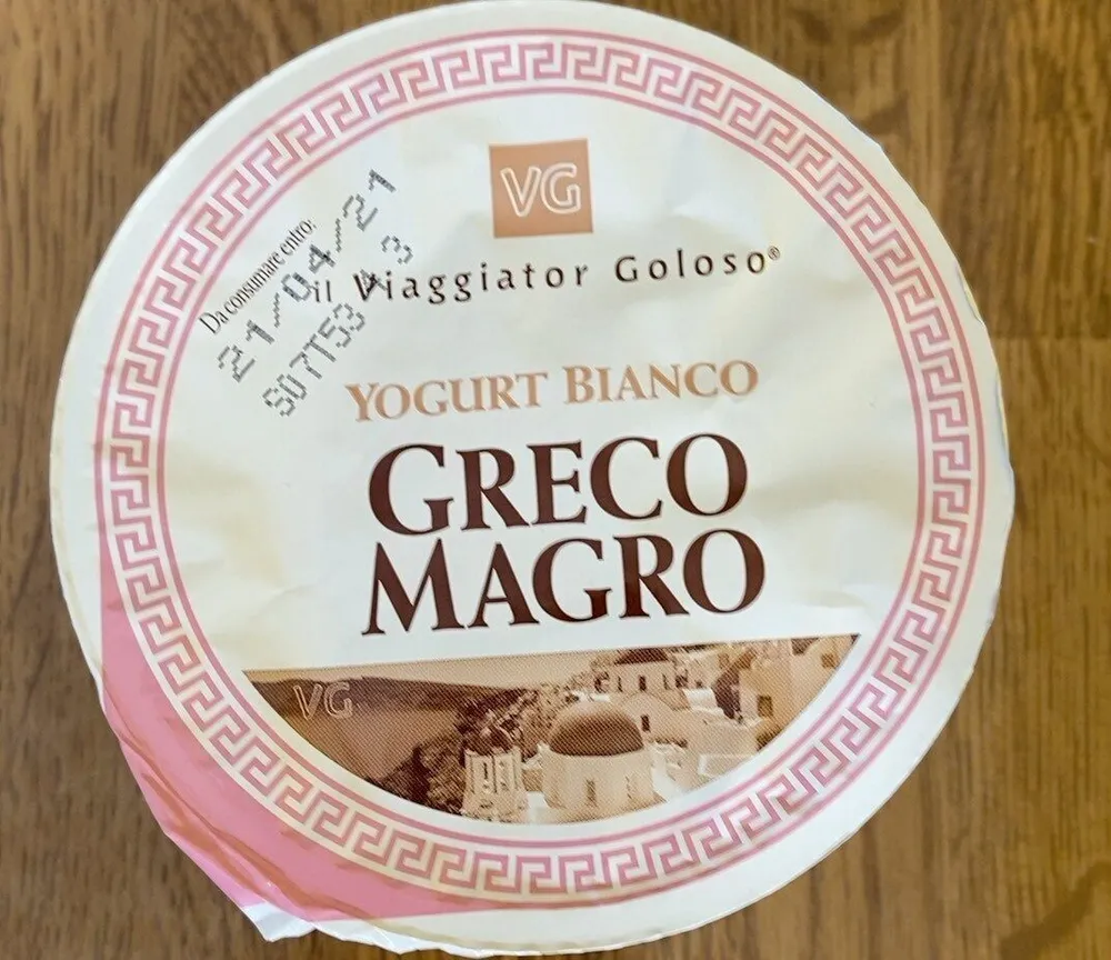 Yogurt bianco greco magro